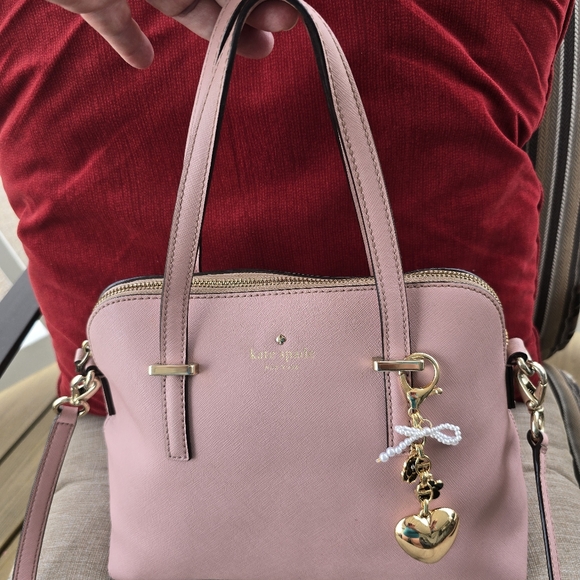 Kate Spade Staci Medium Crossbody Blush Pink Tote. Pre-owned Good Condition! - Picture 3 of 17